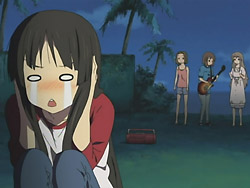 mio about to go oyashiro-sama on them
